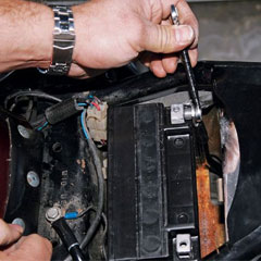 Motor accu